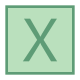 X-Koordinate icon