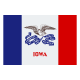 Iowa-Flagge icon