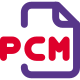 PCM is the conventional method for converting analog audio into digital audio icon