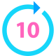 Forward 10 icon