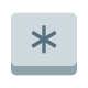 Asterisk Key icon