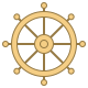 Gouvernail de bateau icon