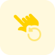 Single touch to refresh touch enabled devices icon