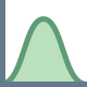 Histogramme de distribution normale icon