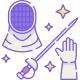 Fencing icon