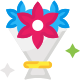 flower bouquet icon