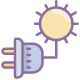 energía solar icon