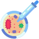 Petri dish icon
