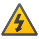 pericolo di elettricità icon