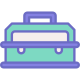 pet carrier icon