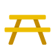 Tavolo da picnic icon