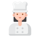 Cocinero de sexo masculino icon