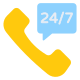 24/7 Call Service icon