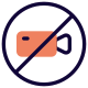 No cameras allowed in a regional restriction zone icon