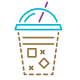 Café gelado icon