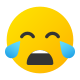 Crying icon