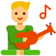 Kid Playing Guitar icon