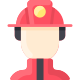 Hombre bombero icon