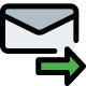 Email forward button icon