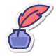 Quill With Ink icon