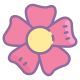 garabato de flores icon