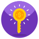 Financial Key icon