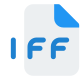 Audio Interchange File Format IFF is a file format designed to store audio data icon