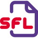 SFL file extension is mostly used by Sound Forge digital audio editing software icon