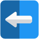 Left Arrow direction for the navigation of the traffic icon