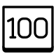 100 icon