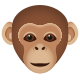 visage de singe icon