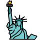 Statue of Liberty icon