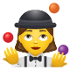 Woman Juggling icon