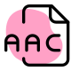 Advanced Audio Coding AAC is an audio coding standard for digital audio compression icon