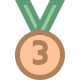 Medalha de terceiro lugar icon