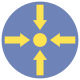 Convergence icon