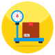 Parcel Weighing icon