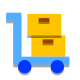 Déplacer par Chariot icon