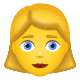 여자-금발-머리 icon