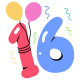 Number Balloons icon
