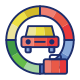 Vacation Planning Road Trip icon