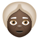 Old Woman Dark Skin Tone icon