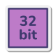32ビット icon