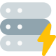 Powering up server system compatible with low energy efficient icon