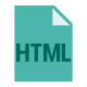 Tipo de archivo HTML icon