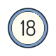 18 círculos icon