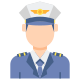 capitão-externo-companhia aérea-flaticons-flat-flat-icons-2 icon