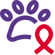 Wild animal affected with a Cancer disease icon