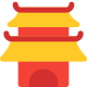 Chinese temple architecture refer to a type of structures used place of worship icon