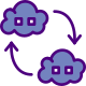 Cloud computing icon